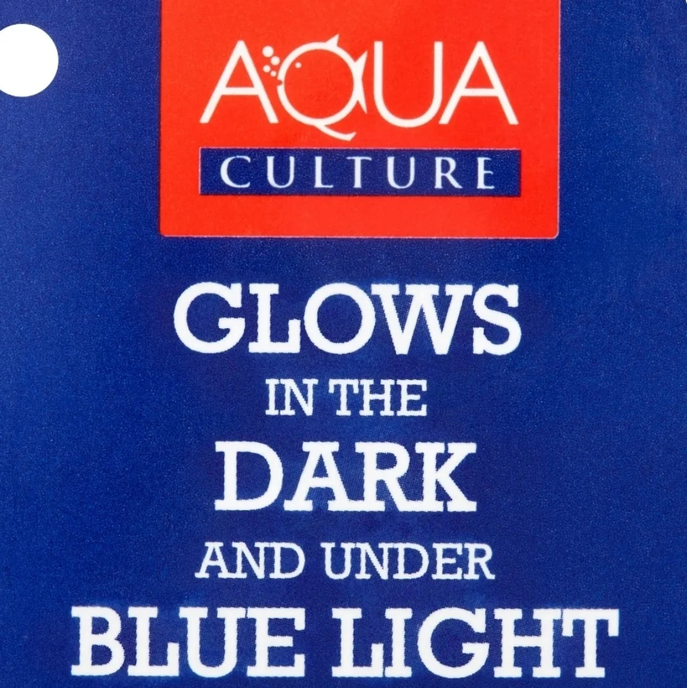 Aqua Culture Yellow Glow in Dark Submarine Aquarium Ornament Fish‎ Tank Decor